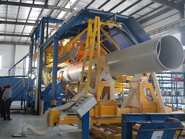 新疆玻璃钢连续缠绕夹砂管_矿山排污尾矿管道